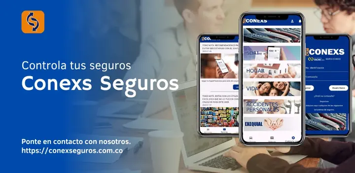 Aplicación móvil de la empresa Conexs